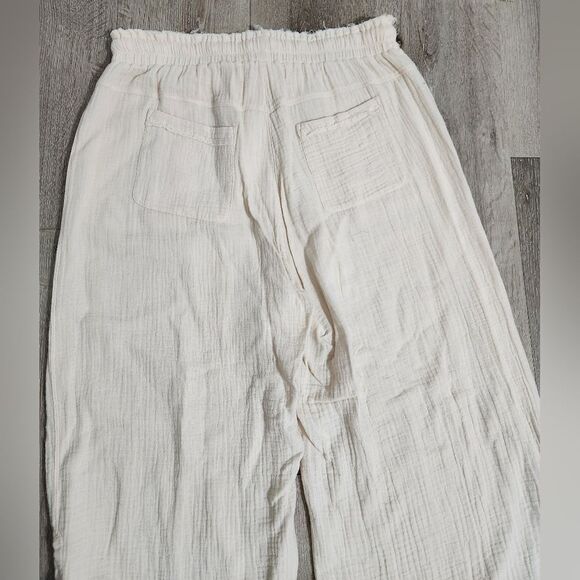 MELISSA NEPTON summer pants in beige clair Size M - Picture 7 of 8